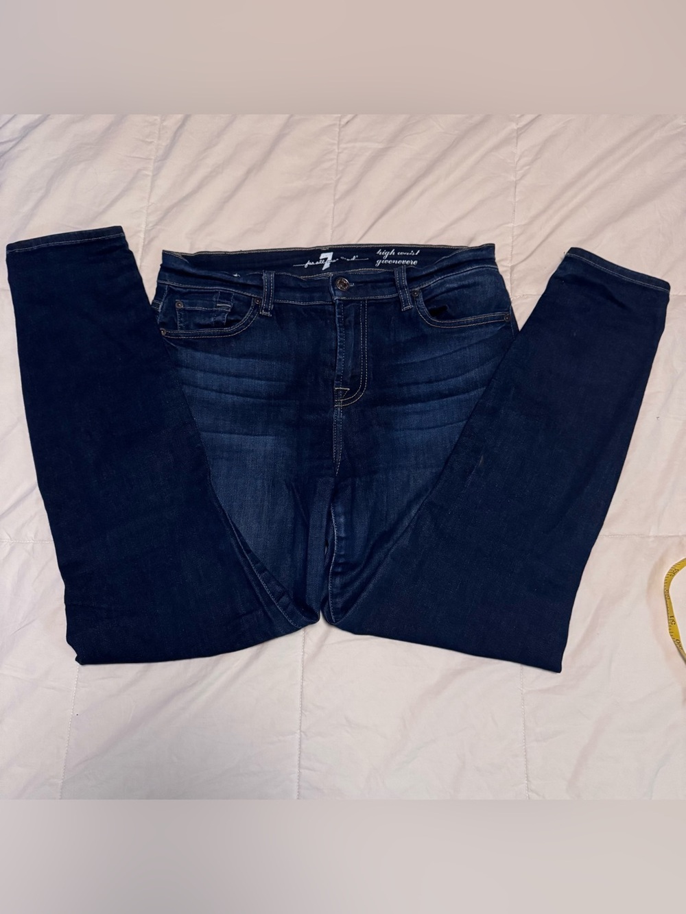 7 For All Mankind High Waist Gwenevere Jeans - 31